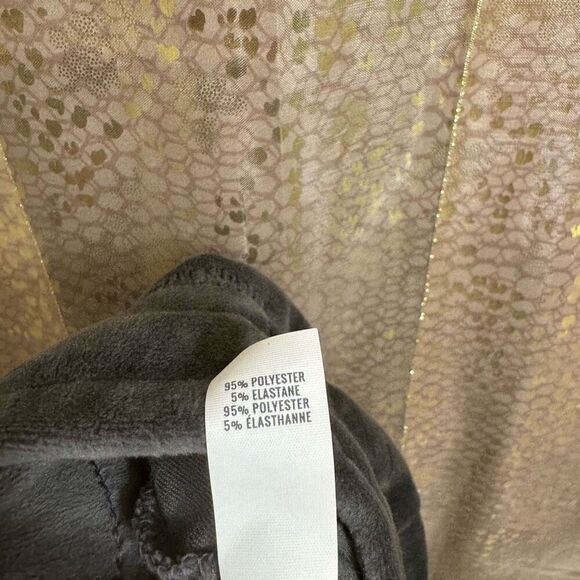 Aerie OFFLINE Gray Velour After Party Cozy Lounge Jogger Pants XXL - Picture 4 of 7